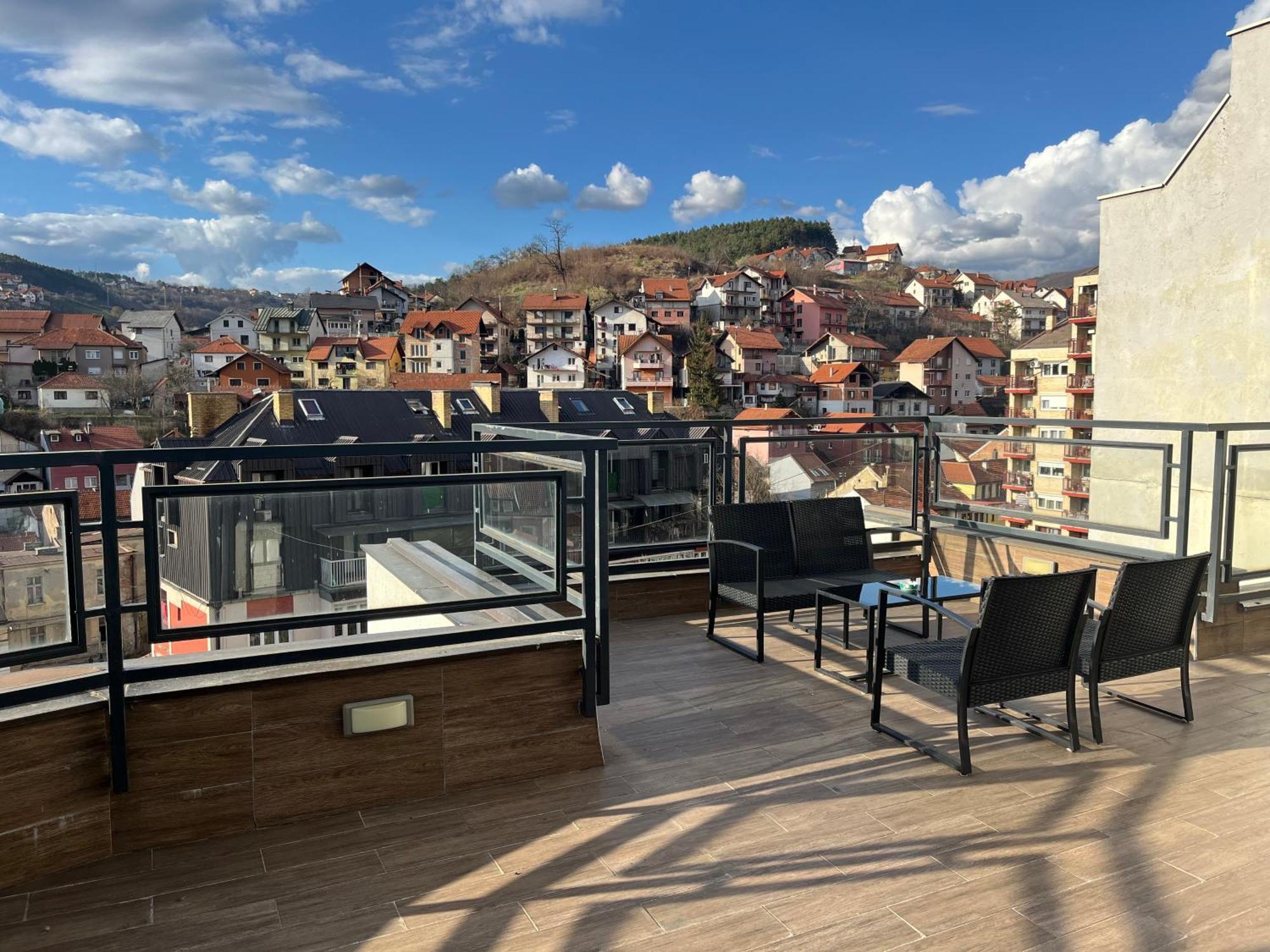Penthouse Daire Užice Dış mekan fotoğraf