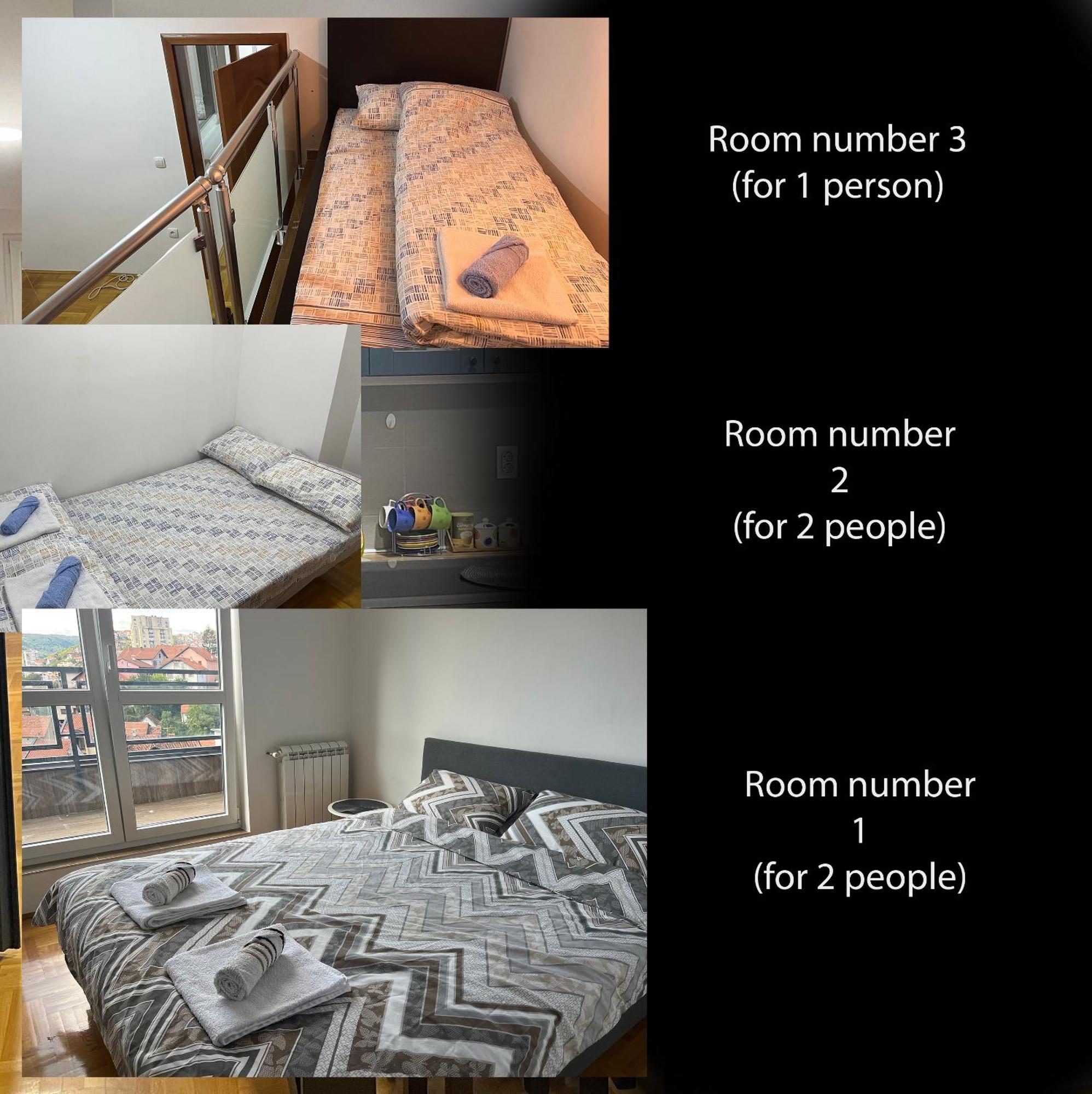 Penthouse Daire Užice Dış mekan fotoğraf